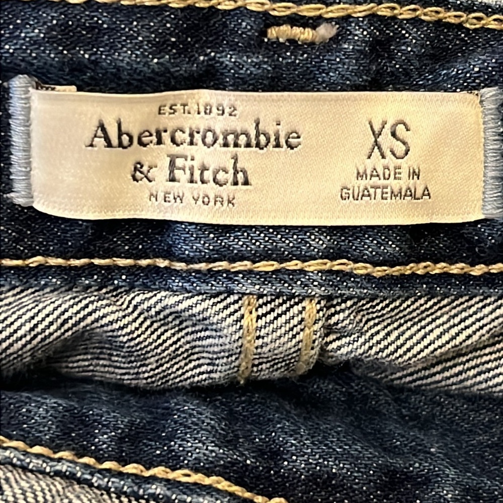 Abercrombie & Fitch Women's Blue Denim Overalls Size XS